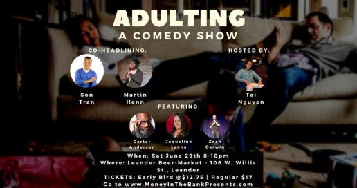 Adulting A Comedy Show