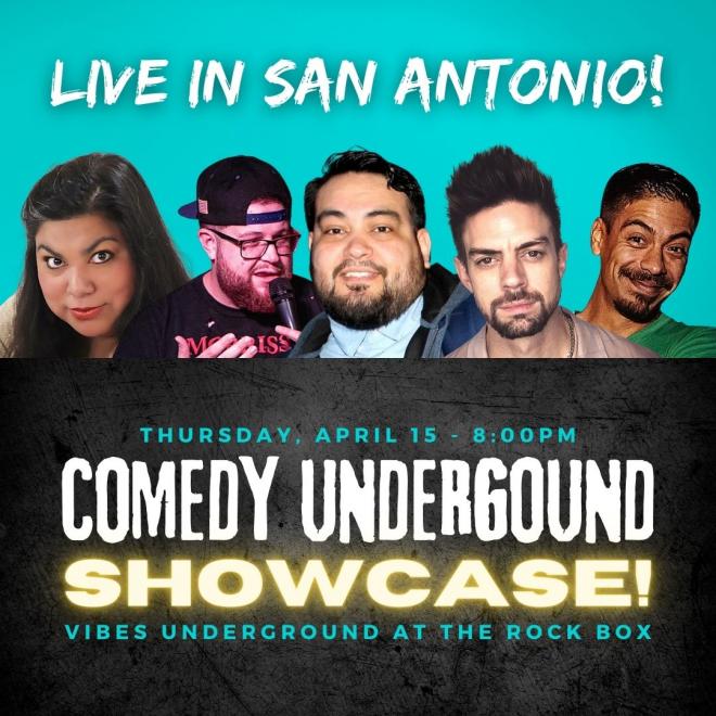 Comedy Underground Showcase LIVE In San Antonio Big Laugh Comedy