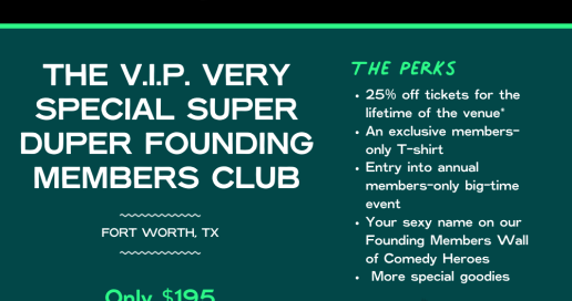 Founding Members Special Offer