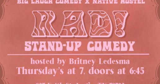 Rad! Stand-Up Comedy