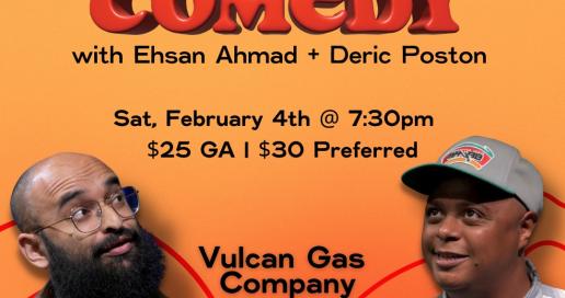 Solid Comedy Show with Deric Poston and Ehsan Ahmad 