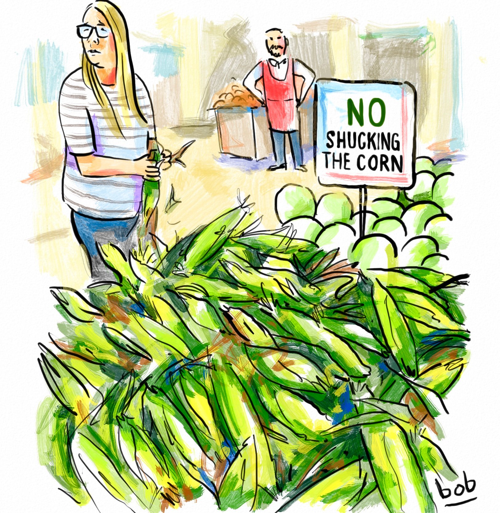 Please Stop Shucking Corn At The Store Big Laugh Comedy Austin Tx