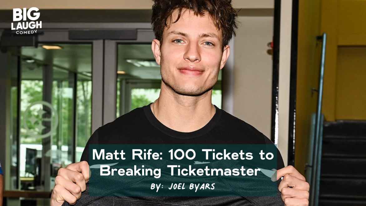 Matt Rife Has Been Breaking the This Year Big Laugh Comedy