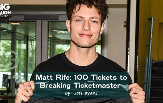 Matt Rife: 100 Tickets to Breaking Ticketmaster